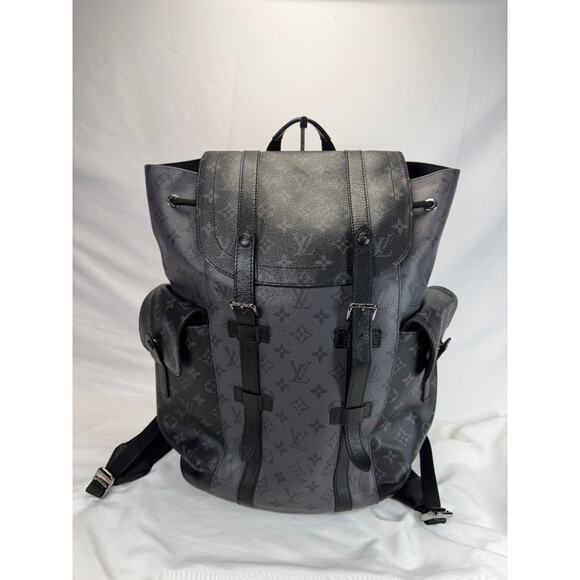 Louis Vuitton Christopher MM Monogram Eclipse SPB-MS 353949 - Picture 1 of 16